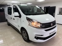 USED 2020 70 FIAT TALENTO 2.0 MultiJet 12 Tecnico Crew Van Double Cab 6dr Diesel Manual L2 H1 Euro 6 (s/s) (170 ps) 