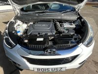 USED 2015 15 HYUNDAI IX35 2.0 CRDi SE SUV 5dr Diesel Manual 4WD Euro 5 (Nav) (134 bhp) 1 PRE OWNER SAT NAV HALF LEATHER