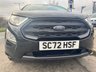 USED 2022 72 FORD ECOSPORT 1.0T EcoBoost GPF ST-Line SUV 5dr Petrol Manual Euro 6 (s/s) (125 ps) 1 OWNER + SAT NAV + ALLOYS + CRUISE CONTROL + PARKING SENSORS + PARKING CAMERA + BLUETOOTH + 1/2 LEATHER SEATS + ROOF RAILS + BOOT SPOILER