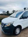 USED 2015 65 MERCEDES-BENZ VITO 1.6 111 CDI Panel Van 6dr Diesel Manual FWD L2 Euro 5 (114 ps) RHINO ROOF RACK, NEW MOT