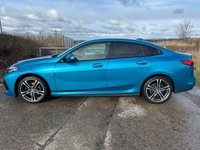 USED 2021 21 BMW 2 SERIES GRAN COUPE 1.5 218i M Sport Saloon 4dr Petrol Manual Euro 6 (s/s) (136 ps) APPLE CARPLAY/ANDROID AUTO + PERFORATED DAKOTA LEATHER + HEATED FRONT SEATS + M-SPORT PACKAGE + FINISHED IN SNAPPER ROCKS BLUE + FRONT & REAR PARKING SENSORS + DAB RADIO + BLUETOOTH + DUAL-ZONE CLIMATE CONTROL + M-SPORT MULTI-FUNCTION LEATHER STEERING WHEEL + CRUISE CONTROL WITH BRAKE FUNCTION + DRIVE PERFORMANCE CONTROL + BMW LIVE PROFESSIONAL COCKPIT + ELECTRIC PARKING BRAKE + 18' M SPORT BI-COLOUR ALLOY WHEELS WITH TPMS