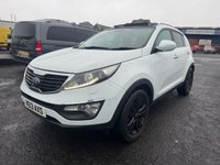 USED 2013 13 KIA SPORTAGE 1.7 CRDi EcoDynamics 3 SUV 5dr Diesel Manual 2WD Euro 5 (s/s) (114 bhp) HPI CLEAR, FINANCE AVAIALBLE!!