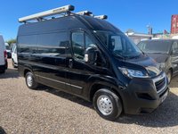USED 2019 19 PEUGEOT BOXER 2.0 BlueHDi 335 Professional Panel Van 5dr Diesel Manual L2 H2 Euro 6 (130 ps) A/C-nav-sensors-cruise-bluetooth
