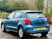 USED 2015 15 VOLKSWAGEN POLO 1.2 TSI BlueMotion Tech SE Hatchback 5dr Petrol DSG Euro 6 (s/s) (90 ps) VERY LOW MILES+1 OWNER+SENSORS