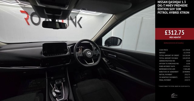 2021 NISSAN QASHQAI 1.3 DIG-T MHEV Premiere Edition SUV 5dr Petrol Hybrid XTRON Euro 6 (s/s) (158 ps) - Photo 3