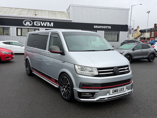 2016 16 Volkswagen Transporter Shuttle 2.0 TDI BlueMotion Tech SE Minibus Double Cab 5dr Diesel DSG FWD LWB Euro 6 (s/s) (150 ps)