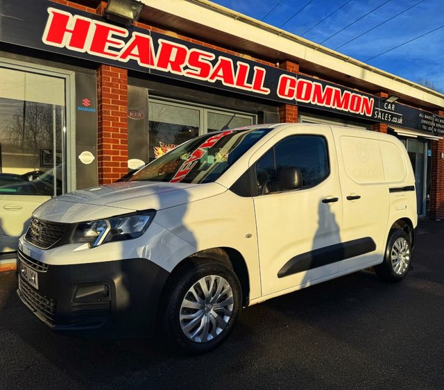 2021 PEUGEOT PARTNER 1.5 BLUEHDI 1000 PROFESSIONAL STANDARD PANEL VAN 5DR DIESEL MANUAL SWB EURO... photo