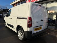 USED 2021 70 PEUGEOT PARTNER 1.5 BlueHDi 1000 Professional Standard Panel Van 5dr Diesel Manual SWB Euro 6 (s/s) (100 bhp) BLUETOOTH~DAB~A/C~PARKING SENSORS