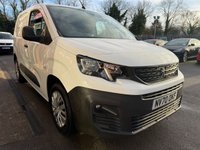 USED 2021 70 PEUGEOT PARTNER 1.5 BlueHDi 1000 Professional Standard Panel Van 5dr Diesel Manual SWB Euro 6 (s/s) (100 bhp) BLUETOOTH~DAB~A/C~PARKING SENSORS