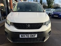 USED 2021 70 PEUGEOT PARTNER 1.5 BlueHDi 1000 Professional Standard Panel Van 5dr Diesel Manual SWB Euro 6 (s/s) (100 bhp) BLUETOOTH~DAB~A/C~PARKING SENSORS
