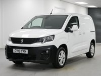 USED 2019 19 PEUGEOT PARTNER 1.6 BLUEHDI 100 BHP SWB ASPHALT EDITION ( NO VAT ) AIR CON | SAT NAV | 3 SEATS | NO VAT !