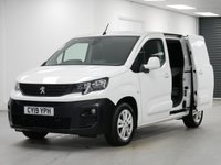 USED 2019 19 PEUGEOT PARTNER 1.6 BLUEHDI 100 BHP SWB ASPHALT EDITION ( NO VAT ) AIR CON | SAT NAV | 3 SEATS | NO VAT !