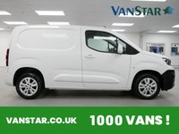 USED 2019 19 PEUGEOT PARTNER 1.6 BLUEHDI 100 BHP SWB ASPHALT EDITION ( NO VAT ) AIR CON | SAT NAV | 3 SEATS | NO VAT !