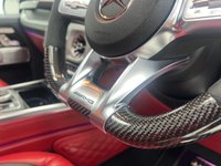 USED 2022 72 MERCEDES-BENZ G-CLASS 4.0 G63 V8 BiTurbo AMG Carbon Edition SUV 5dr Petrol SpdS+9GT 4MATIC Euro 6 (s/s) (585 ps) Full Mercedes Benz Service History, 2 Keys, Brabus Alloy Wheels, Carbon Fiber Trim, Rear Entertainment, Duel Tone Red/ Black Leather Seats, Finance & Extended Warranty Available