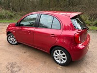 USED 2016 16 NISSAN MICRA 1.2 Acenta Hatchback 5dr Petrol Manual Euro 6 (80 ps) &pound;35 road tax LOW insurance Sat Nav aircon cruise Bluetooth