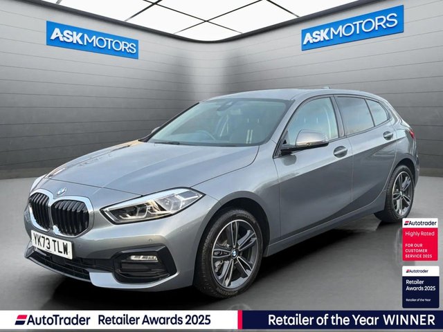 2024 73 BMW 1 SERIES  1.5 118i Sport (LCP) Hatchback 5dr Petrol DCT Euro 6 (s/s) (136 ps) Service History Satnav Spare Key  