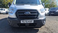 USED 2020 70 FORD TRANSIT L2 H2 Trend Premium 350 Tdci 130 PS MWB  FREE 3 YEAR WARRANTY COVER WITH THIS VAN Medium Roof With Air Conditioning, Factory Fitted Sat Nav, Rear Vew Camera, Parking Sensors, Heated Power Mirrors, Heated Screen, Front Fog Lights finished in 