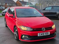 USED 2019 19 VOLKSWAGEN POLO 2.0 TSI GPF GTI Hatchback 5dr Petrol DSG Euro 6 (s/s) (200 ps) AFTERMARKET SPRINGS & EXHAUST  NICE