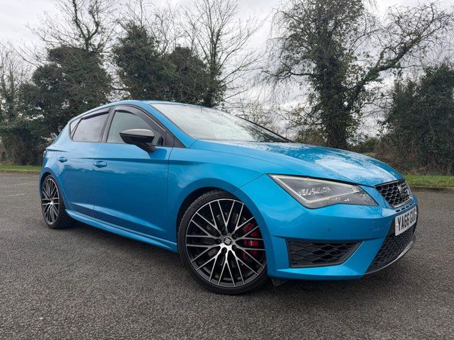 2016 66 Seat Leon 2.0 TSI Cupra 290 Black Hatchback 5dr Petrol Manual Euro 6 (s/s) (290 ps)