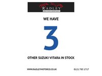 USED 2017 17 SUZUKI VITARA 1.6 SZ-T SUV 5dr Petrol Auto Euro 6 (s/s) (120 ps) RAC PLATINUM WARRANTY INCLUDED