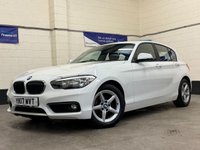 USED 2017 17 BMW 1 SERIES 1.5 116d ED Plus Hatchback 5 Door Diesel Manual Euro 6 (s/s) (116 ps) PARTIAL HISTORY MOT TO MARCH 2027