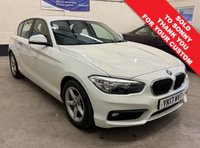 USED 2017 17 BMW 1 SERIES 1.5 116d ED Plus Hatchback 5 Door Diesel Manual Euro 6 (s/s) (116 ps) PARTIAL HISTORY MOT TO MARCH 2027