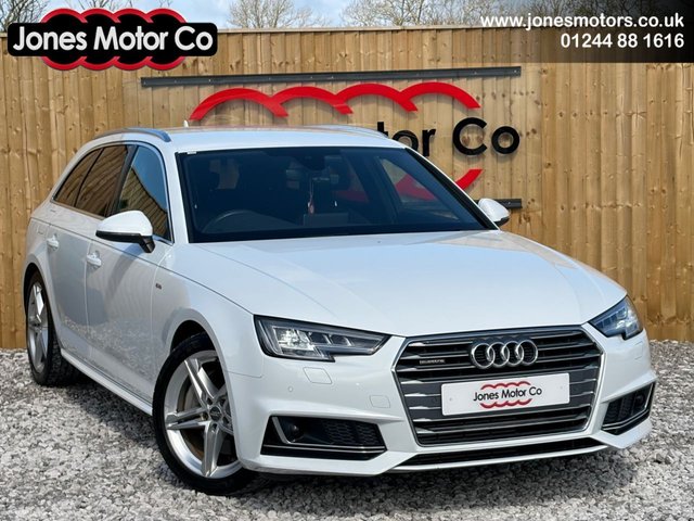 View our Audi A4 Avant 2.0 TFSI S line Estate 5dr Petrol S Tronic quattro Euro 6 (s/s) (252 ps)