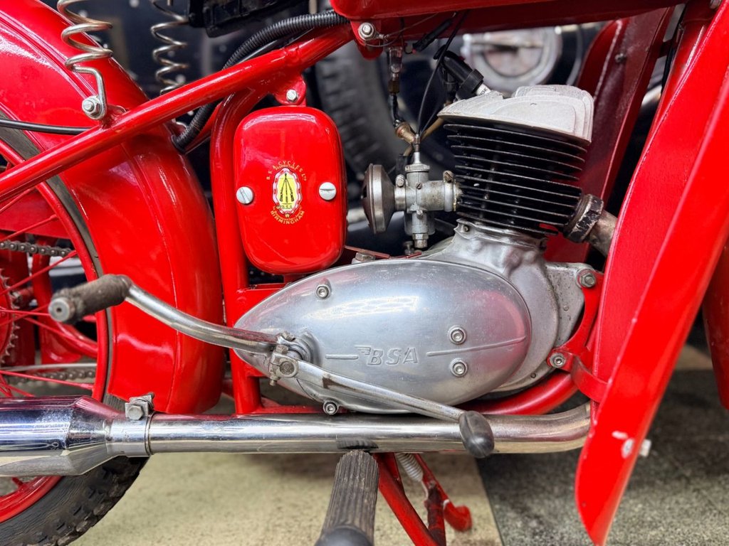 USED 1952 BSA BANTAM D1 // 125cc // Dispatch Post Bike // px swap  