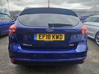 USED 2018 18 FORD FOCUS 1.0T EcoBoost Zetec Edition Hatchback 5dr Petrol Auto Euro 6 (s/s) (125 ps) Recent cambelt kit and service, Automatic