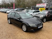 USED 2014 14 SEAT LEON 1.6 TDI CR SE Sport Tourer Euro 5 (s/s) 5dr Â£20 TAX+FSH+SATNAV+CRUISE
