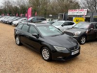 USED 2014 14 SEAT LEON 1.6 TDI CR SE Sport Tourer Euro 5 (s/s) 5dr Â£20 TAX+FSH+SATNAV+CRUISE
