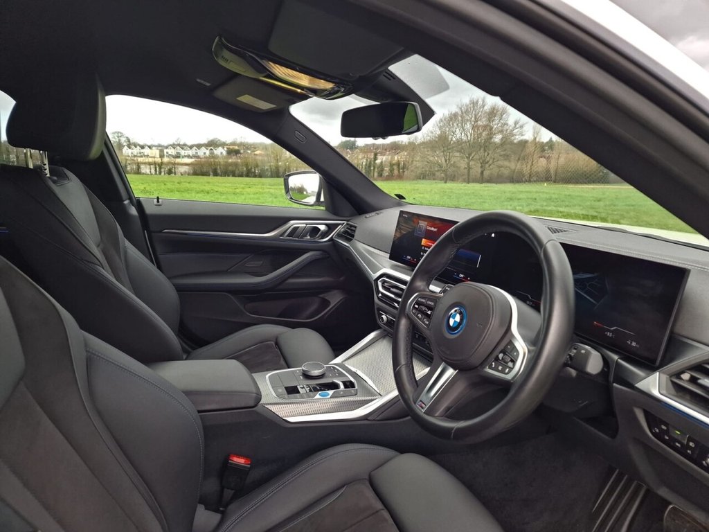 USED 2023 23 BMW I4 40 83.9kWh M Sport Gran Coupe 5dr Electric Auto eDrive (340 ps) FINANCE AVAILABLE