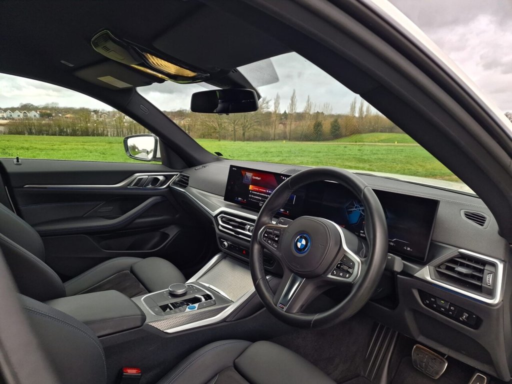 USED 2023 23 BMW I4 40 83.9kWh M Sport Gran Coupe 5dr Electric Auto eDrive (340 ps) FINANCE AVAILABLE