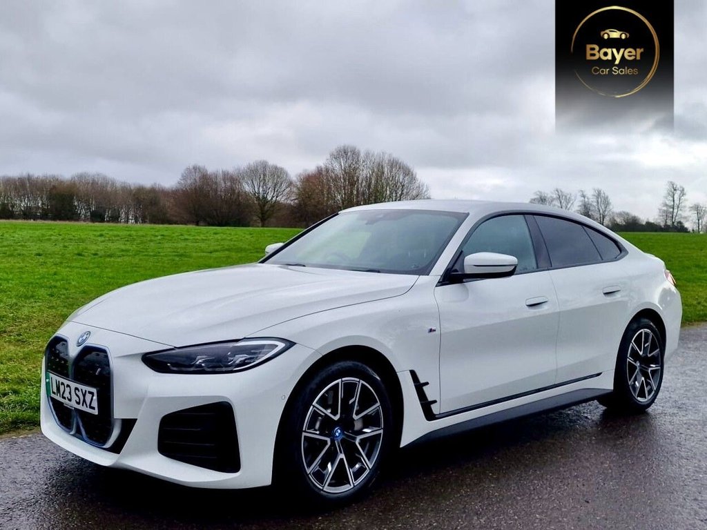 USED 2023 23 BMW I4 40 83.9kWh M Sport Gran Coupe 5dr Electric Auto eDrive (340 ps) FINANCE AVAILABLE