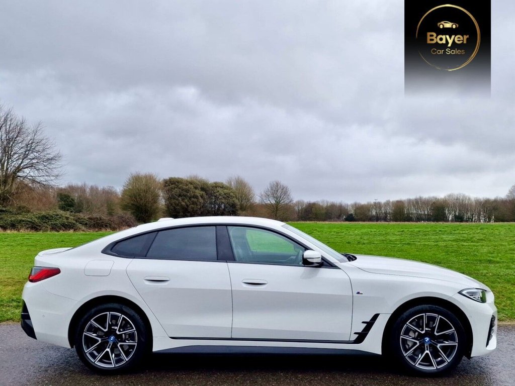 USED 2023 23 BMW I4 40 83.9kWh M Sport Gran Coupe 5dr Electric Auto eDrive (340 ps) FINANCE AVAILABLE