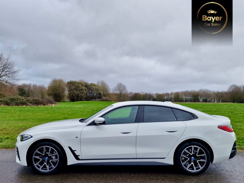 USED 2023 23 BMW I4 40 83.9kWh M Sport Gran Coupe 5dr Electric Auto eDrive (340 ps) FINANCE AVAILABLE