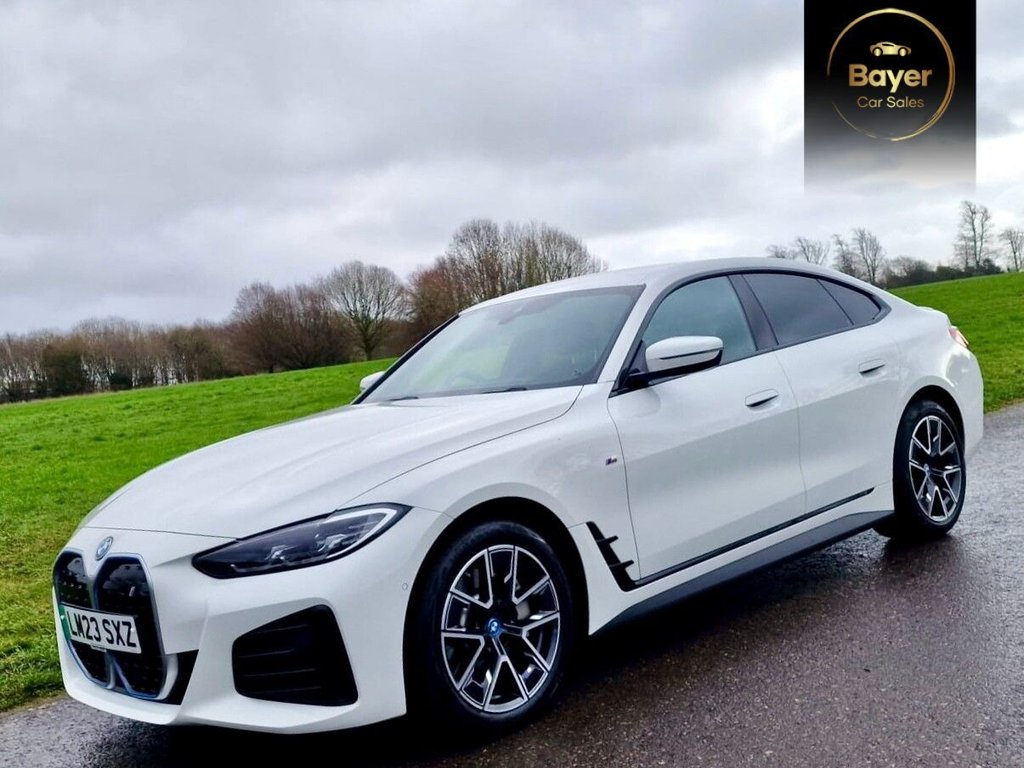 USED 2023 23 BMW I4 40 83.9kWh M Sport Gran Coupe 5dr Electric Auto eDrive (340 ps) FINANCE AVAILABLE