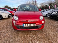 USED 2015 15 FIAT 500 1.2 Lounge Euro 6 (s/s) 3dr ONE OWNER+SERVICE HISTORY
