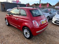 USED 2015 15 FIAT 500 1.2 Lounge Euro 6 (s/s) 3dr ONE OWNER+SERVICE HISTORY