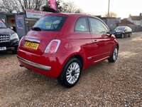 USED 2015 15 FIAT 500 1.2 Lounge Euro 6 (s/s) 3dr ONE OWNER+SERVICE HISTORY