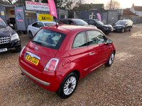 USED 2015 15 FIAT 500 1.2 Lounge Euro 6 (s/s) 3dr ONE OWNER+SERVICE HISTORY