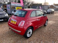 USED 2015 15 FIAT 500 1.2 Lounge Euro 6 (s/s) 3dr ONE OWNER+SERVICE HISTORY