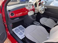 USED 2015 15 FIAT 500 1.2 Lounge Euro 6 (s/s) 3dr ONE OWNER+SERVICE HISTORY