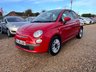 USED 2015 15 FIAT 500 1.2 Lounge Euro 6 (s/s) 3dr ONE OWNER+SERVICE HISTORY