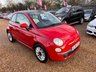 USED 2015 15 FIAT 500 1.2 Lounge Euro 6 (s/s) 3dr ONE OWNER+SERVICE HISTORY