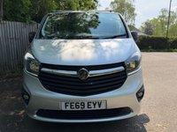 USED 2019 69 VAUXHALL VIVARO 1.6 CDTi 2900 Sportive Panel Van 5dr Diesel Manual L2 H1 Euro 6 (120 ps) AC-sensors-sec locks-Bluetooth