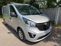 USED 2019 69 VAUXHALL VIVARO 1.6 CDTi 2900 Sportive Panel Van 5dr Diesel Manual L2 H1 Euro 6 (120 ps) AC-sensors-sec locks-Bluetooth