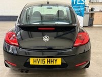 USED 2015 15 VOLKSWAGEN BEETLE 2.0 TDI Design Hatchback Navigation 3 Door Diesel DSG Euro 5 (140 ps) SERVICE HISTORY TO 35,673 MILES