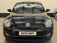 USED 2015 15 VOLKSWAGEN BEETLE 2.0 TDI Design Hatchback Navigation 3 Door Diesel DSG Euro 5 (140 ps) SERVICE HISTORY TO 35,673 MILES