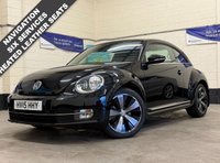 USED 2015 15 VOLKSWAGEN BEETLE 2.0 TDI Design Hatchback Navigation 3 Door Diesel DSG Euro 5 (140 ps) SERVICE HISTORY TO 35,673 MILES